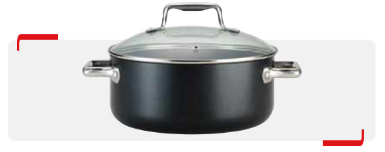 Olla T-Fal 4.75 litros con tapa de vidrio